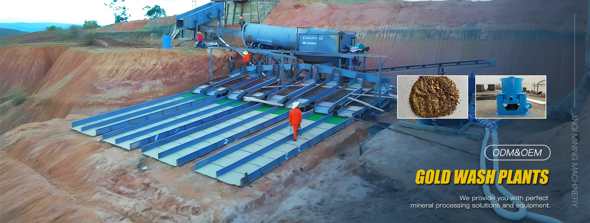 Leverancier van gouden wasinstallaties in China