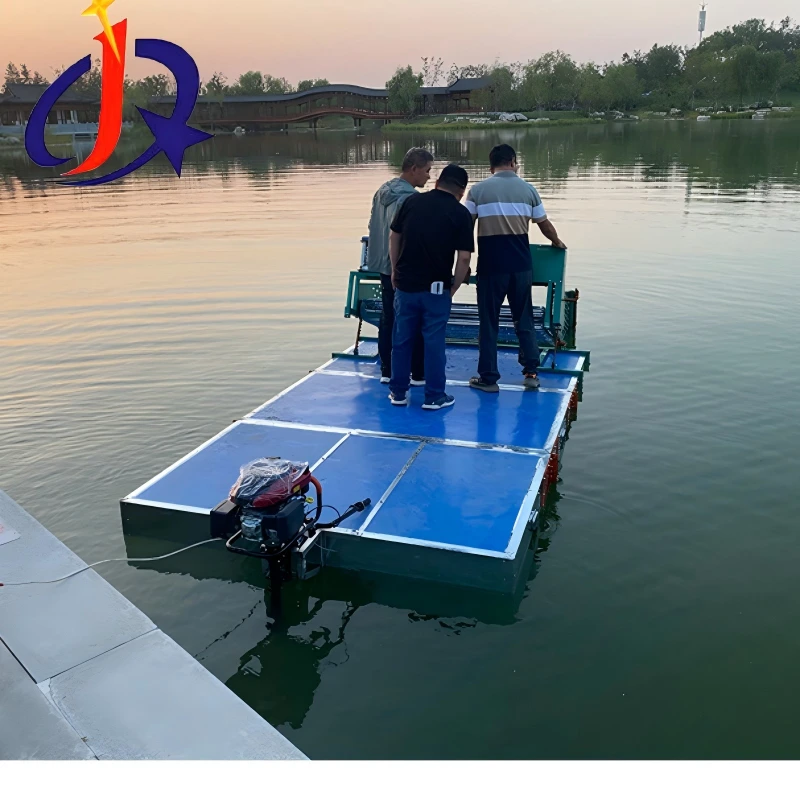 Hoe verbetert een kleine mini-wateronkruidverdelger de onkruidverwijdering in kleine waterwegen?