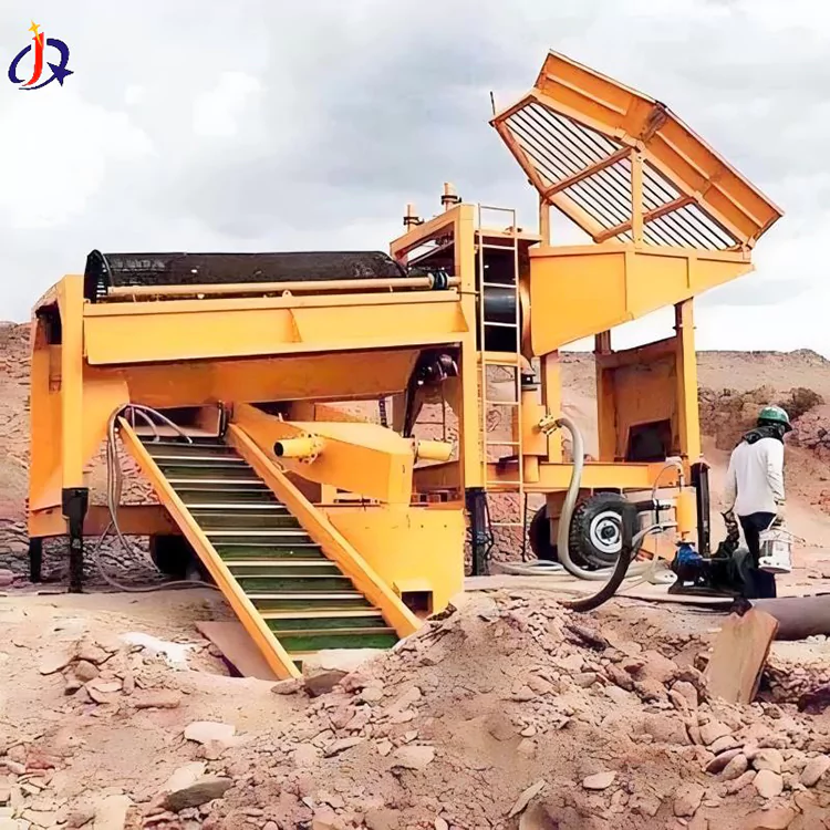 Alluviaal goudzoekend voertuig