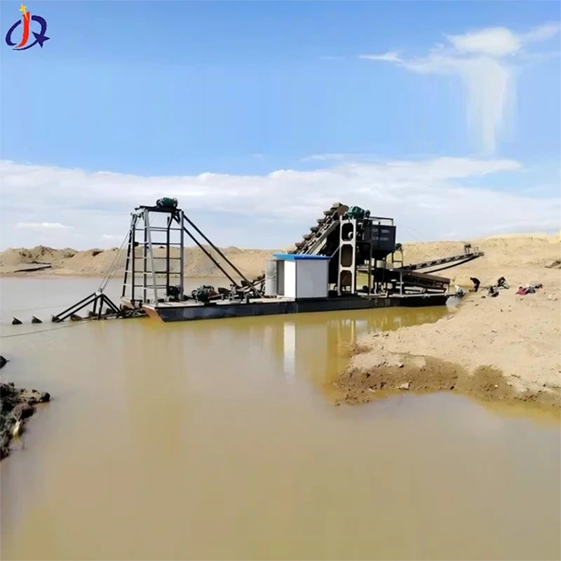 River Gold Dredger voor de extractie van Placer-goud
